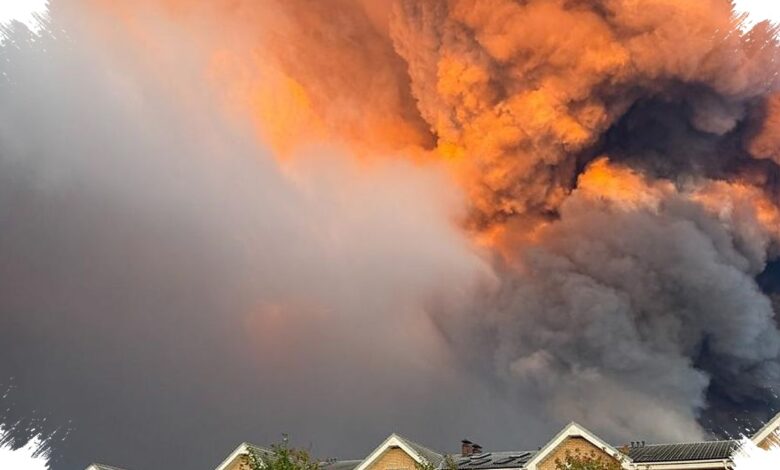 Moskow Digempur Lebih dari 600 Drone, Gudang Wildberries di Podolsk Terbakar