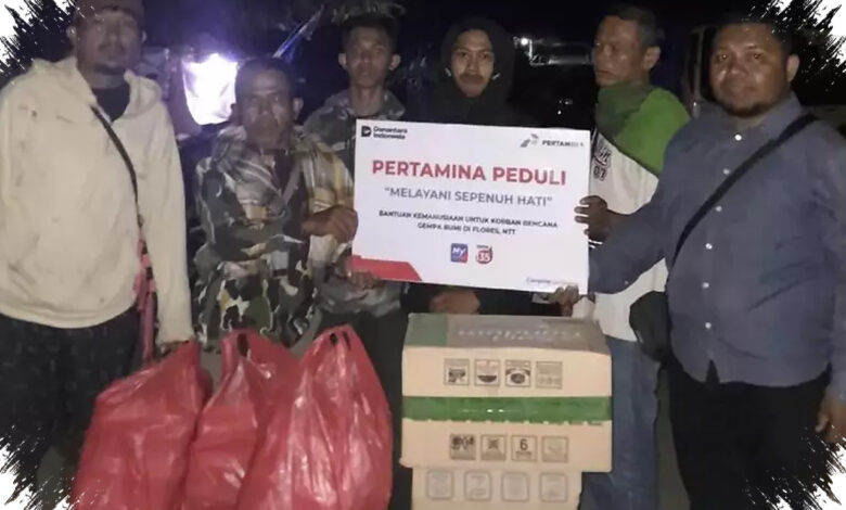 Saat Gempa 7,7 Magnitudo Mengguncang Flores, Genset 3.000 Watt Dikirim ke Warga