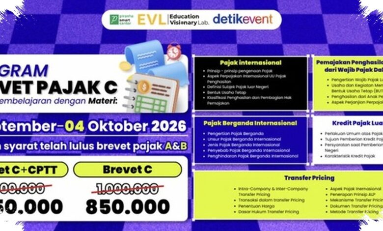 Pajak Lintas Negara Tak Cukup Dipahami Secara Domestik, Ini Fokus Brevet C