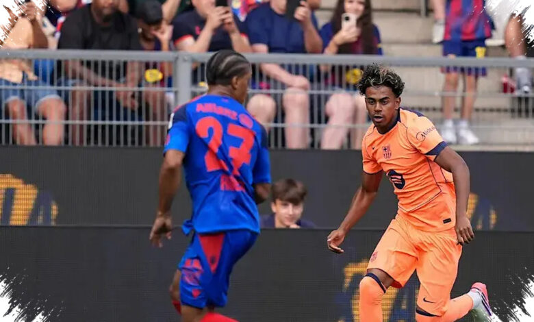 Dua Gol Jesse Bisiwu di Akhir Laga Membawa Barcelona Menang 5-2 atas Basel