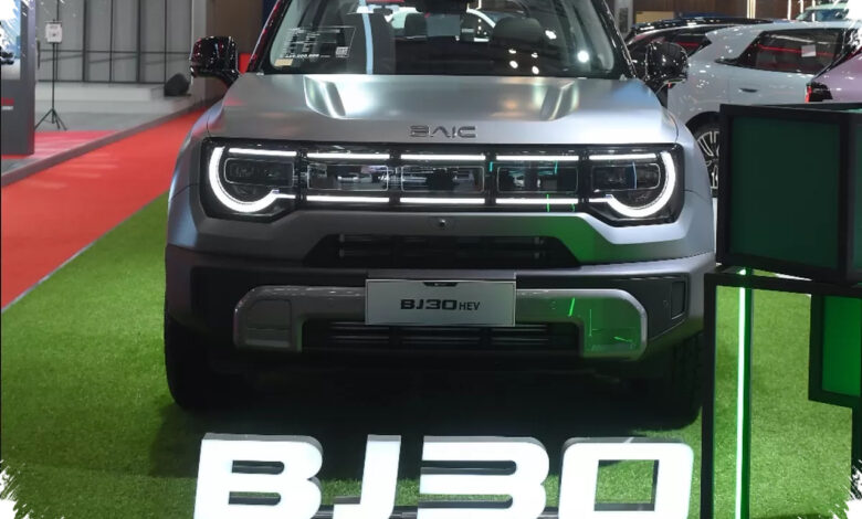 BAIC BJ30 HEV Memimpin Pesanan GIIAS 2026, T1 Listrik Mencatat 139 SPK
