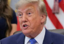 Foto Udara Mengarah ke Panggung 4 Juli, Tuduhan Vandalisme Trump Dipertanyakan