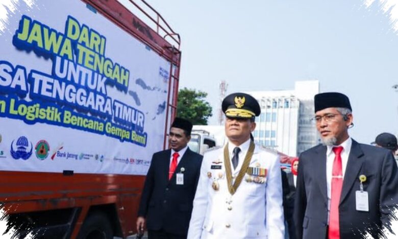 NTT Menanti Bantuan Darurat, Jawa Tengah Kerahkan 16 Personel dan 6.587 Paket
