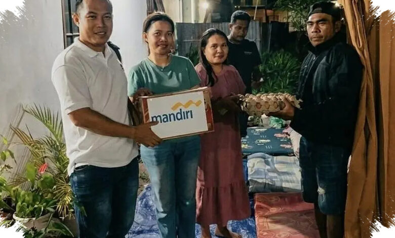 Warga Mengungsi usai Gempa M 7,7 di NTT, Bank Mandiri Kirim Logistik ke 6 Wilayah