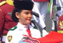 Dari Pontianak ke Istana Merdeka, Celina Theo Membawa Merah Putih 17 Agustus