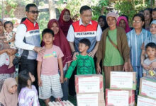 20 Posko Pengungsian di Reok Ditopang Bantuan Pertamina, Sanitasi hingga Dapur Umum