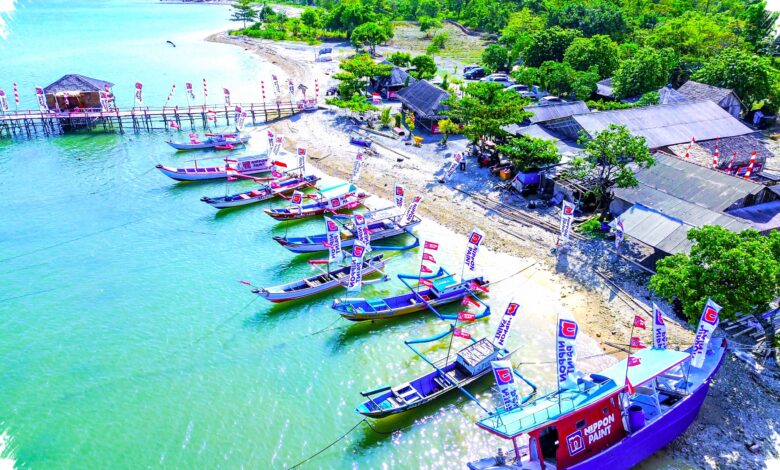 4.800 Kapal Nelayan dan 200 Gapura Berbalut Merah Putih, Bukan Sekadar Hiasan