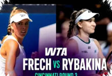 Tiebreak 7-2 Menjadi Pembeda, Elena Rybakina Redam Tekanan Magdalena Frech
