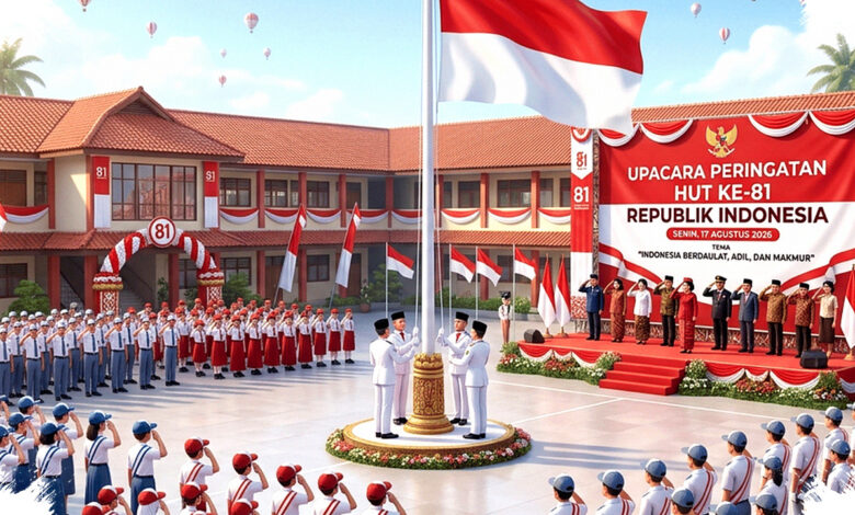 20 Tahap Upacara HUT ke-81 RI, Urutan yang Menentukan Khidmatnya 17 Agustus