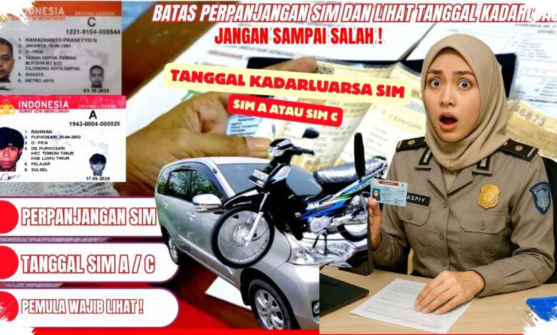 SIM Habis Tepat 17 Agustus 2026 Masih Bisa Diperpanjang, Kesempatannya Cuma Sehari