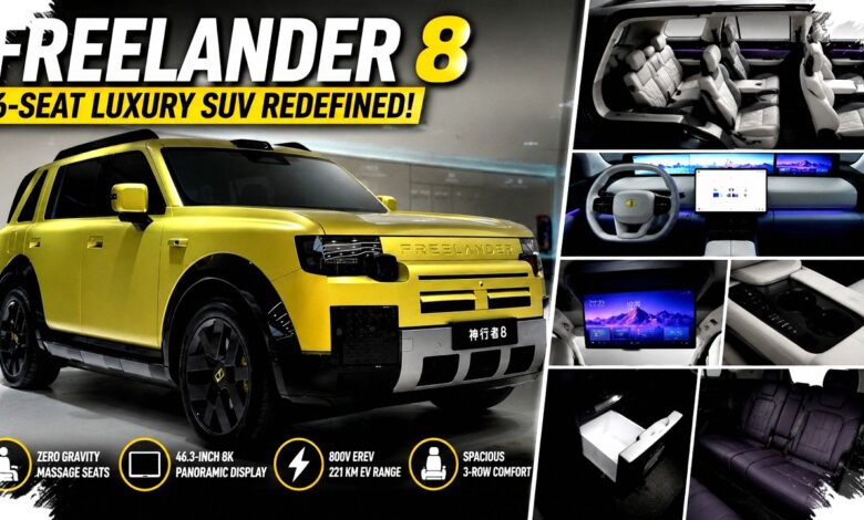 Freelander 8 Kumpulkan 10.000 Reservasi, Tenaga 818 Hp dan Isi Daya 12 Menit