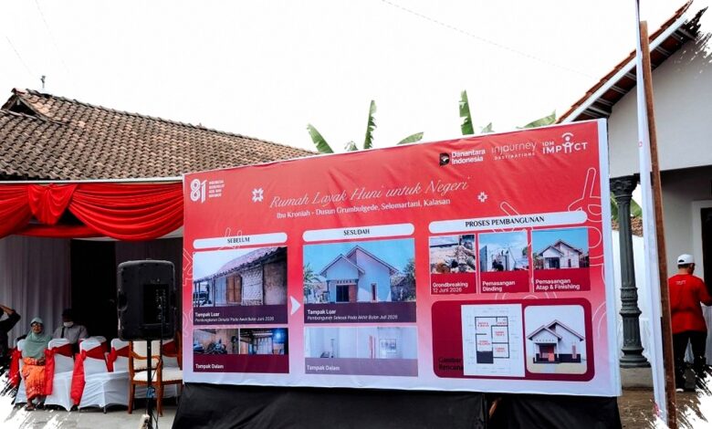 Rumah Gedhek Kroniah Jadi Permanen, Renovasi ke-56 IDM Hadirkan Ruang Hidup Layak