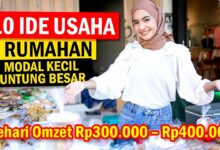 19 Usaha Rumahan yang Dicari Berulang, dari Sembako hingga Paket Data