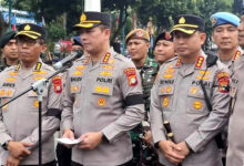 Sebelum Demo Jakarta Dimulai, 21 Orang Diamankan dengan Flare dan Botol Pemantik Molotov