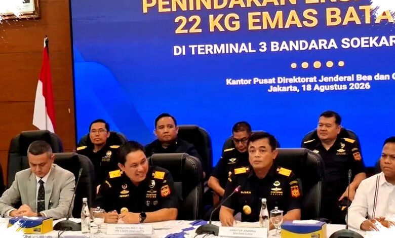 22 Kg Emas Rp60 Miliar Diamankan di Soekarno-Hatta, ESDM Kejar Pemodal Tambang Ilegal
