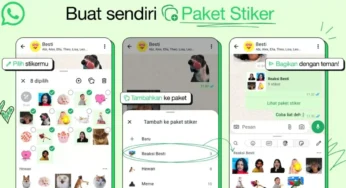 WhatsApp Uji Fitur Stiker sebagai Respon Pesan dan Media