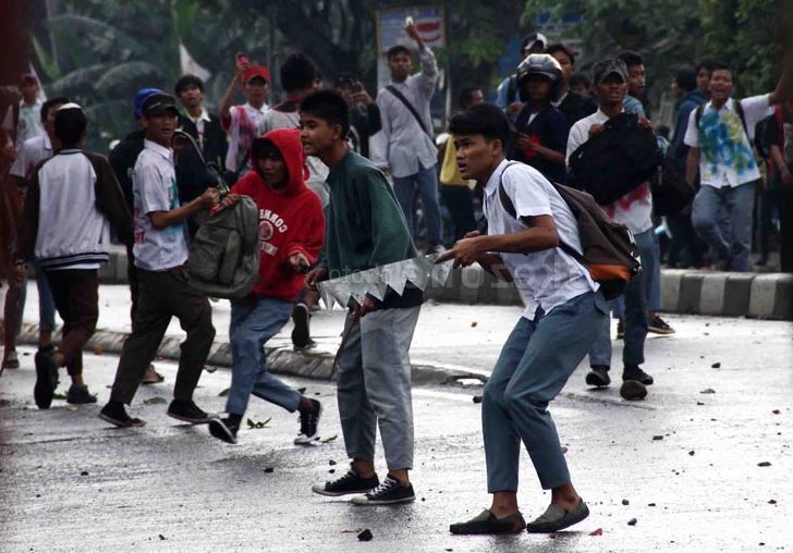 Tawuran Pelajar di Tapos Depok, Satu Remaja Terluka