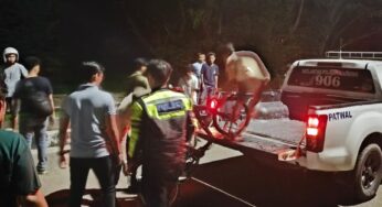 Wakapolres Kuansing Patah Tulang Usai Ditabrak Pebalap Liar