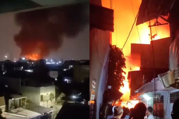 Kebakaran Pabrik Lilin di Tamansari Jakbar, Api Membesar