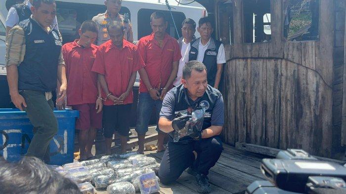 Polda Sumut Gagalkan 30 Kg Sabu Masuk dari Malaysia