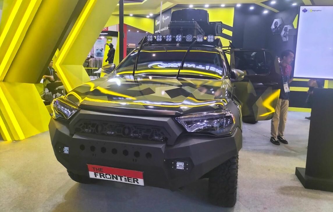 Mobil Anti-Drone Anak Bangsa Kawal Presiden di Papua