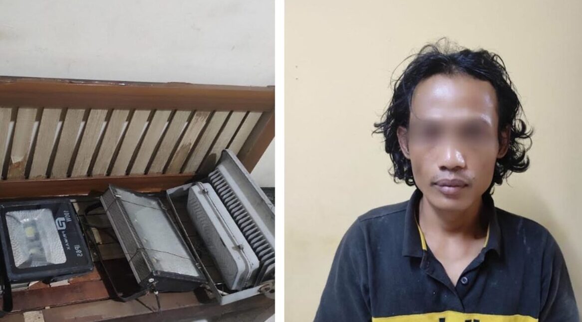 Pelaku Pencurian Lampu Billboard di Jakbar Tertangkap