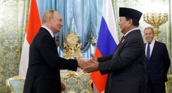Prabowo Dijadwalkan Bertemu Putin di Rusia