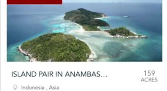 Dua Pulau Anambas Dijual di Situs Asing, Bikin Heboh