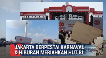 Pesta Rakyat HUT ke-80 RI Siap Meriahkan Monas Jakarta