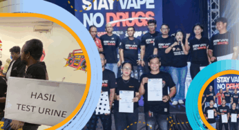 Komunitas Vape Gelar Tes Urine, Dukung Perang Narkoba
